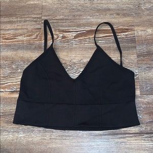 FREE PEOPLE black bralette